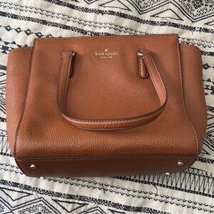 Kate Spade Brown Leather Shoulder Bag